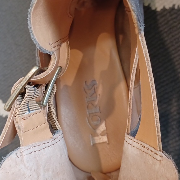 Korks by Kork-Ease Gabriella Gray & Tan Ankle Boots Women's 9.5 - Picture 12 of 15